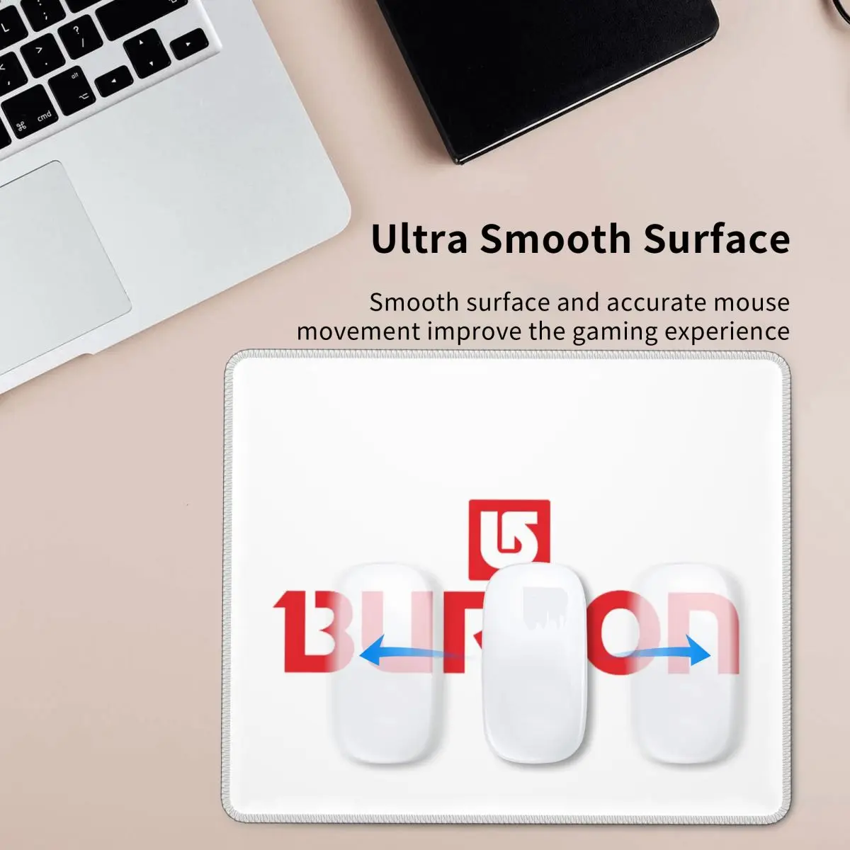 

Burton Snowboard Sportive Mouse Pad Computer Keyboard Mouse Mat Gaming PC Desk Mat Office Accessories Table Mats