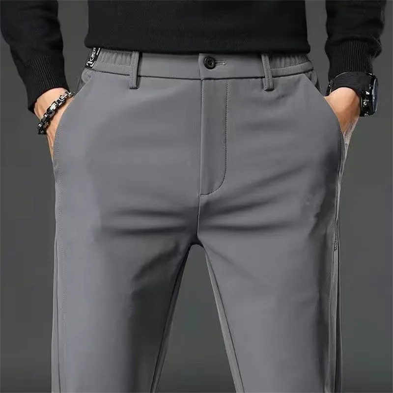 Korea Golf Pants Men\'s Spring Autumn High-quality Polyamide Fabric Elasticity Golf Casual Sweatpants Golf Clothing Man Trousers