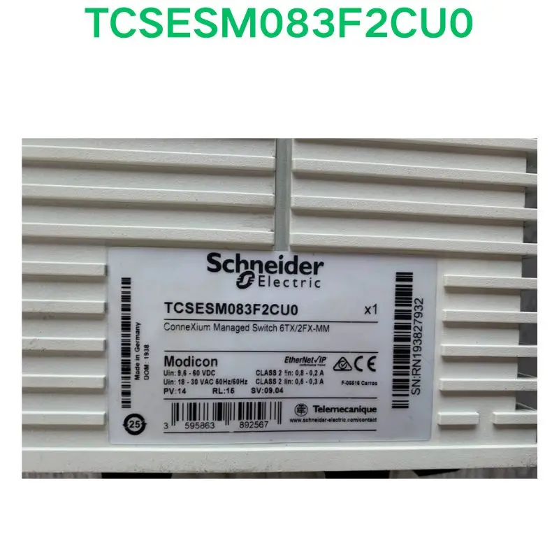 

Подержанный тест ОК Коммутатор TCSESM083F2CU0