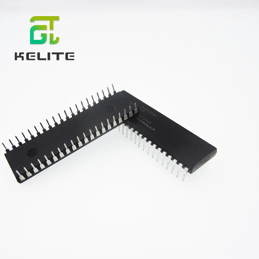 HAILANGNIAO 10pcs/lot PIC16F887-I/P PIC16F887 16F887 DIP40 new