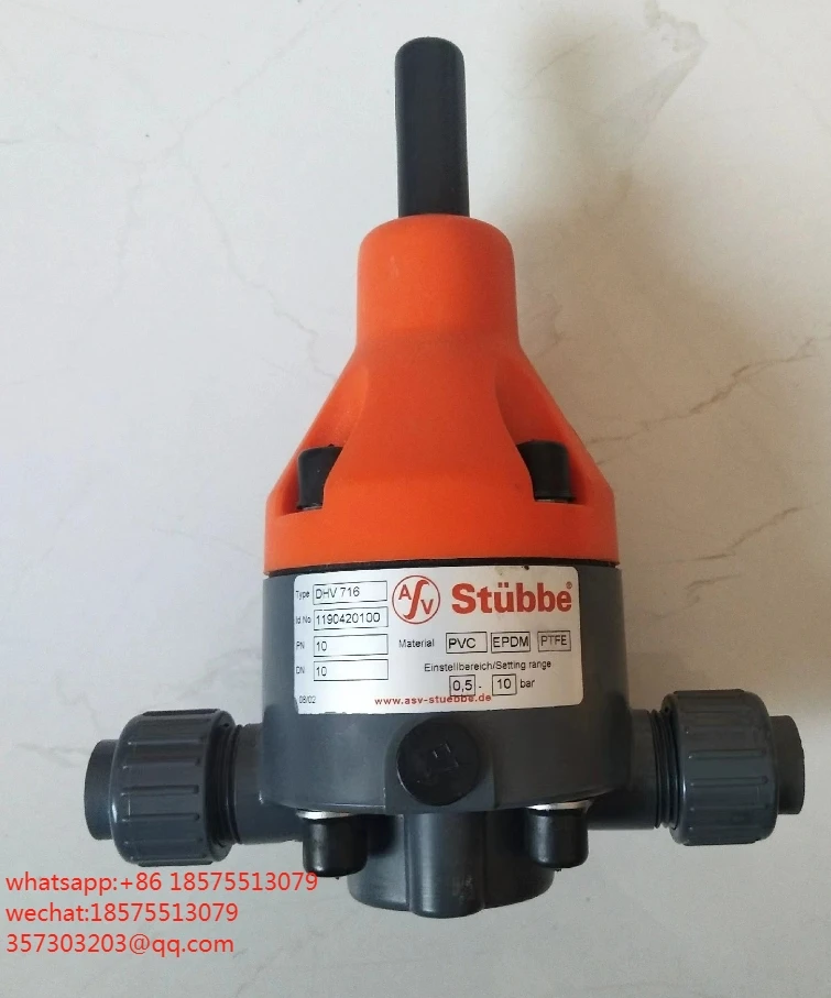 

For Stubbe DHV716 Safety Valve 1190420100 1 Piece