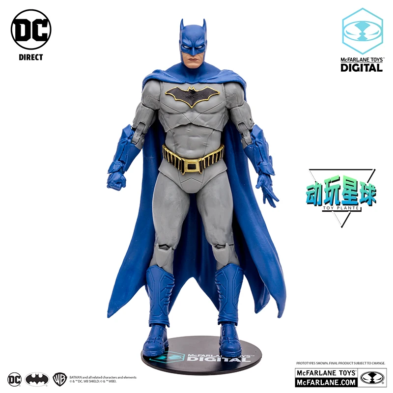 Mcfarlane Dc Comic Batman Rebirth Anime figura de acción Pvc modelo de colección articulaciones movilidad niño juguetes regalo de cumpleaños para niños