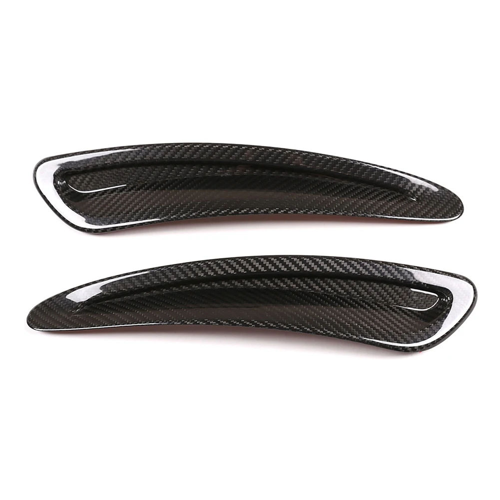 

Car Air Vent Cover Trim Air Vent Outlet Trim 2Pcs Air Vent Outlet Trim Black Carbon Fiber For Toyota Front Engine Hood None