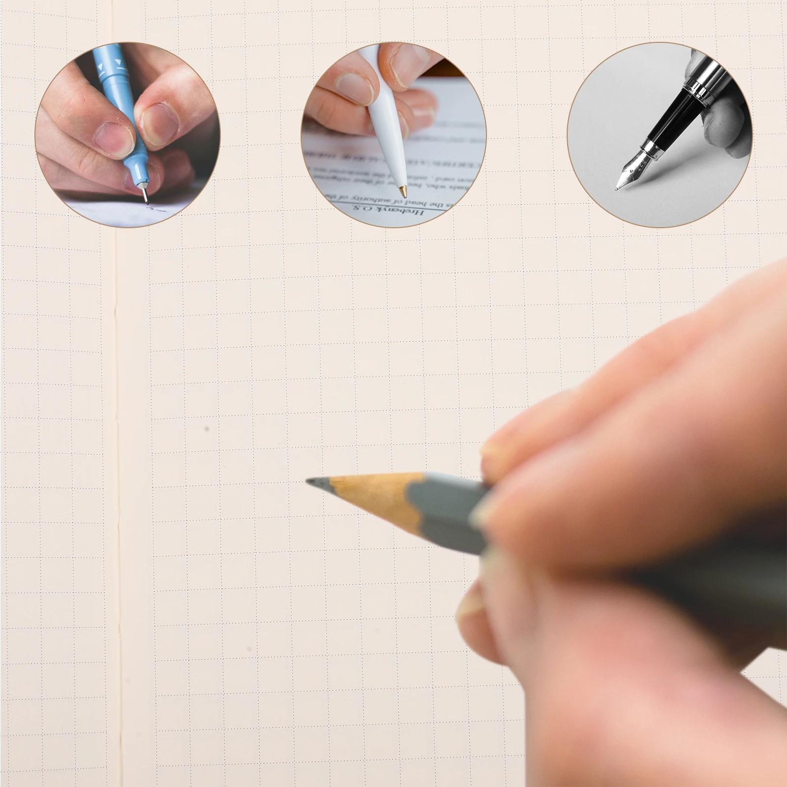 A6 Bound Paper Replacement Inner Sheets for Notebook Cover Sturdy Lined Refill Pages Fountain Pen Friendly Daily Use Office