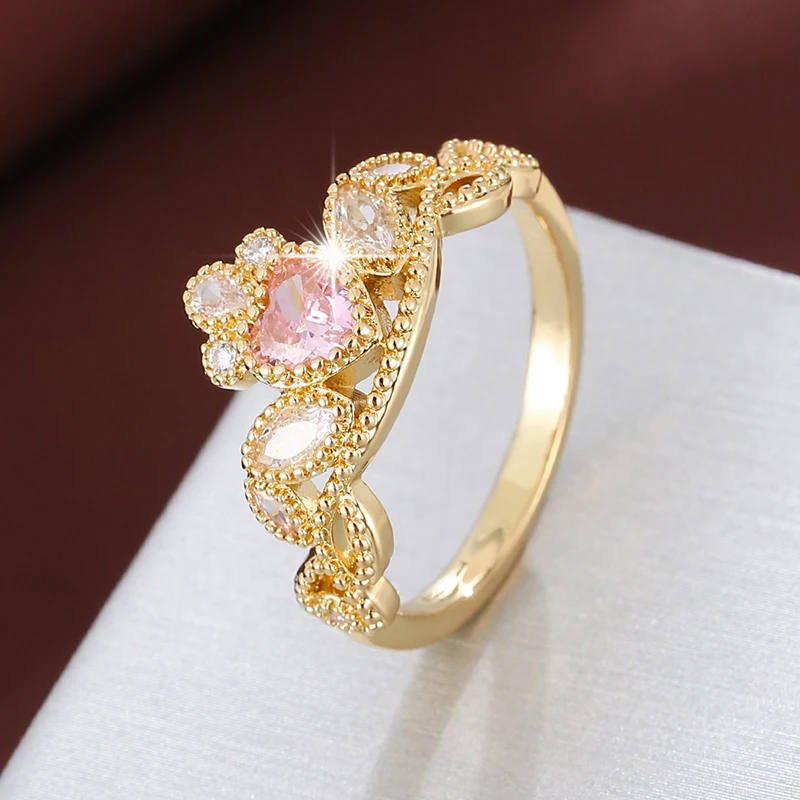 A sweet radish design with a Mrs. Zircon ring