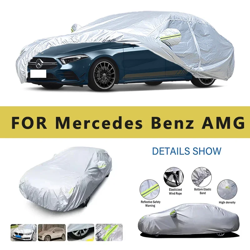 

For Mercedes Benz AMG A 35 L 4MATIC Car Cover Outdoor Protection Covers Snow Sunshade Waterproof Dustproof Car Accessories