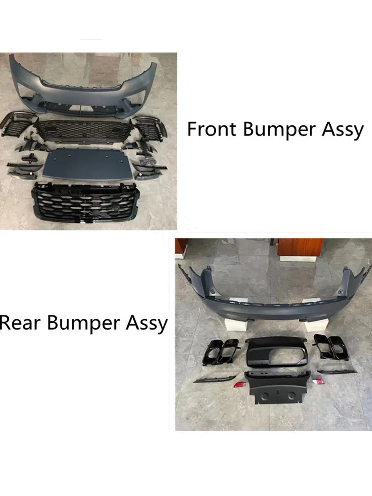 Car Exterior Body Kit for  Range Rover Velar 2018+ Body Parts Front Rear Bumper Assy