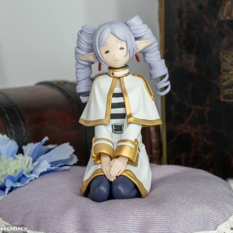 

[In Stock] Genuine Sega Anime Toy Frieren: Beyond Journey'S End Frieren Turns Into Curly Hair, Cute Figurine Model Ornament Toy