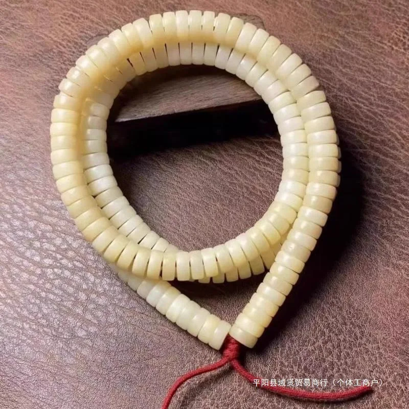 Primary Color Bone Buddha 108 Tablets Beads Oily Tibetan Style Men'S And Women'S Bracelets Hands