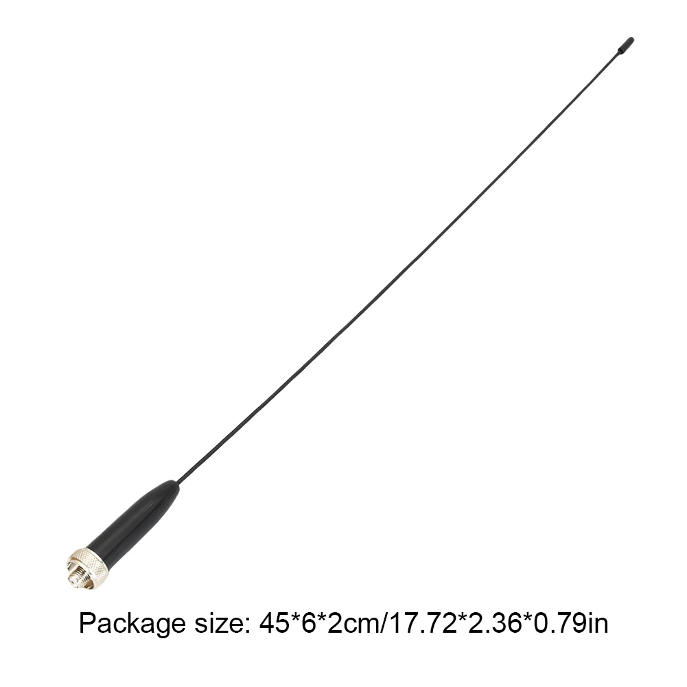 RH771S 144/430 МГц двухдиапазонный UHF VHF кнут из титанового сплава 2,15 дБ/3,4 дБ SMA-гнездо с высоким коэффициентом усиления для двусторонней радиосвязи Baofeng Kenwood Ham
