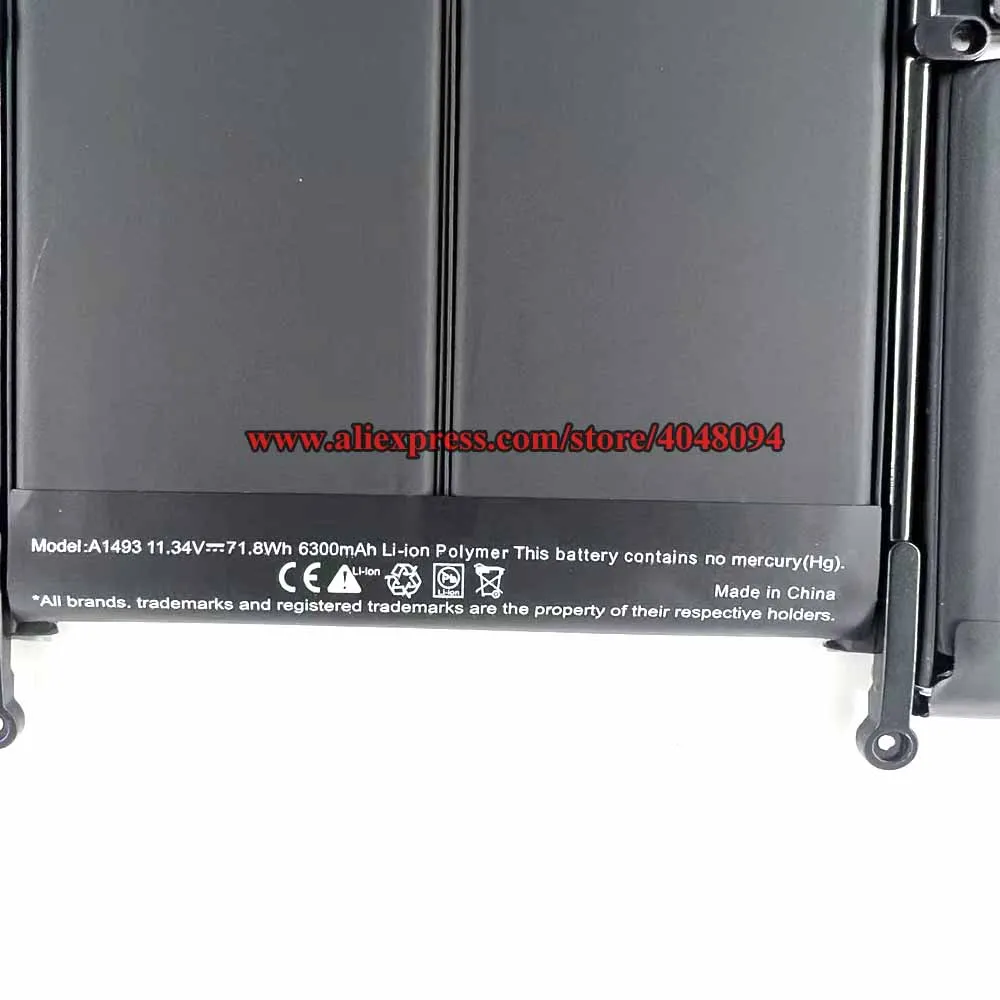 A1493 Battery For Apple MacBook Pro Retina 13 Inch A1502 2013 2014 Year ME864LL/A ME866LL/A ME865LL/A