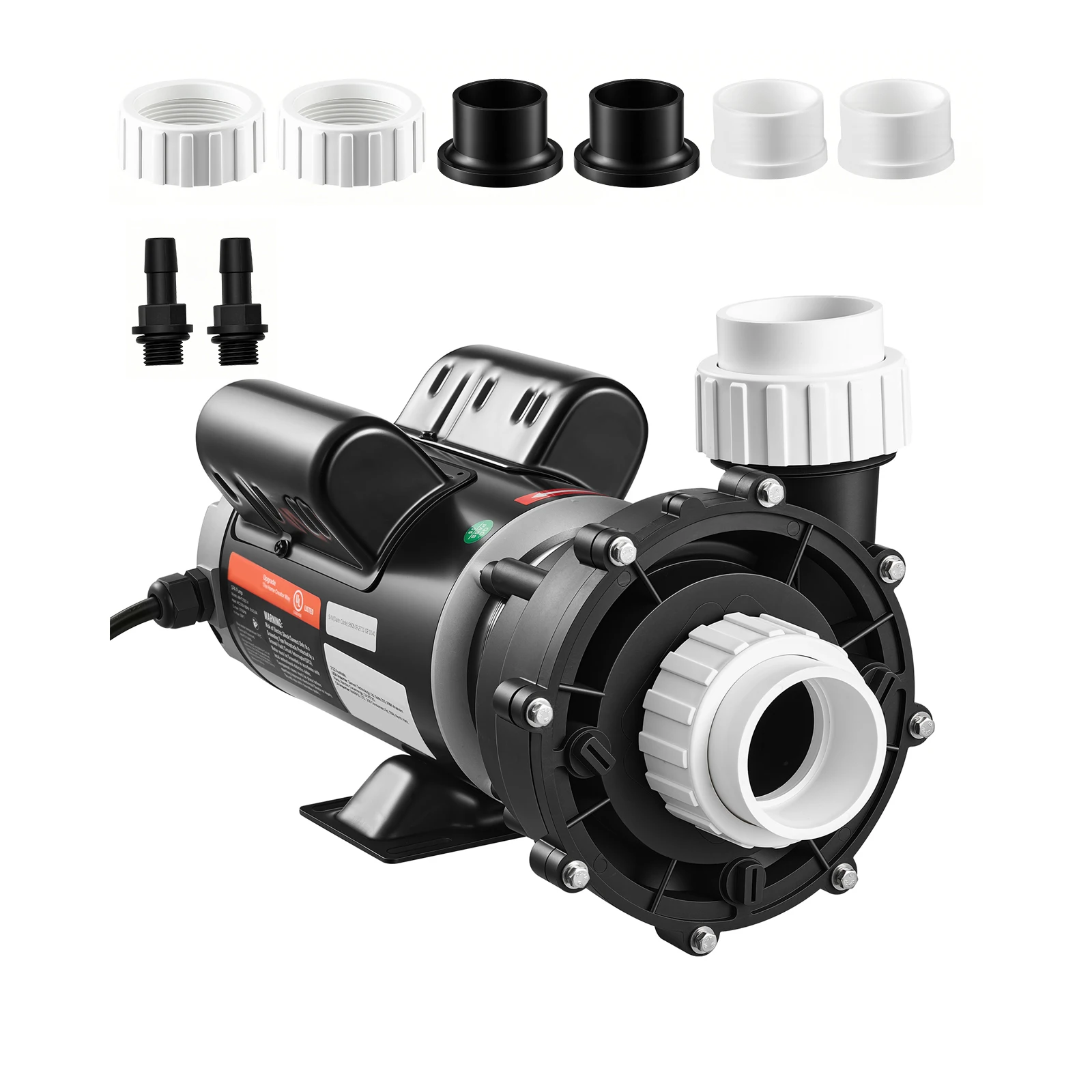 SPA Pump 2.5HP Hot Tub Pump 2 Speed 48 Frame with 1.5