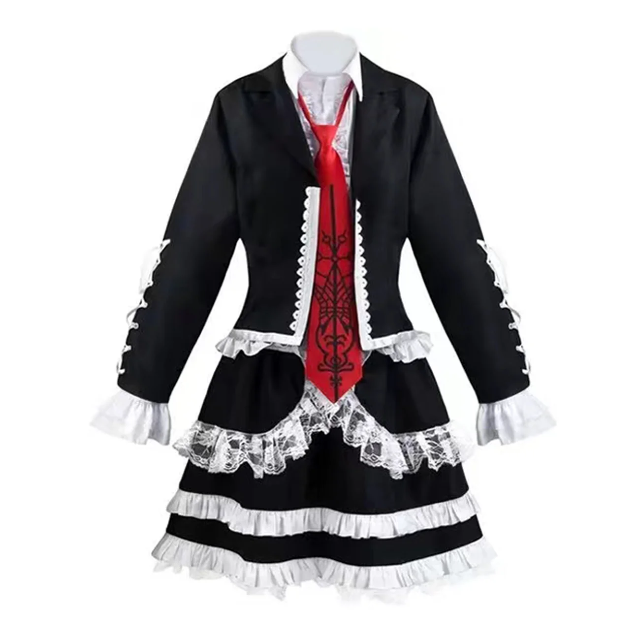 Hemixush Anime Cos Yasuhiro Taeko Cosplay Costume Party Uniform Full Set Kawaii Suit