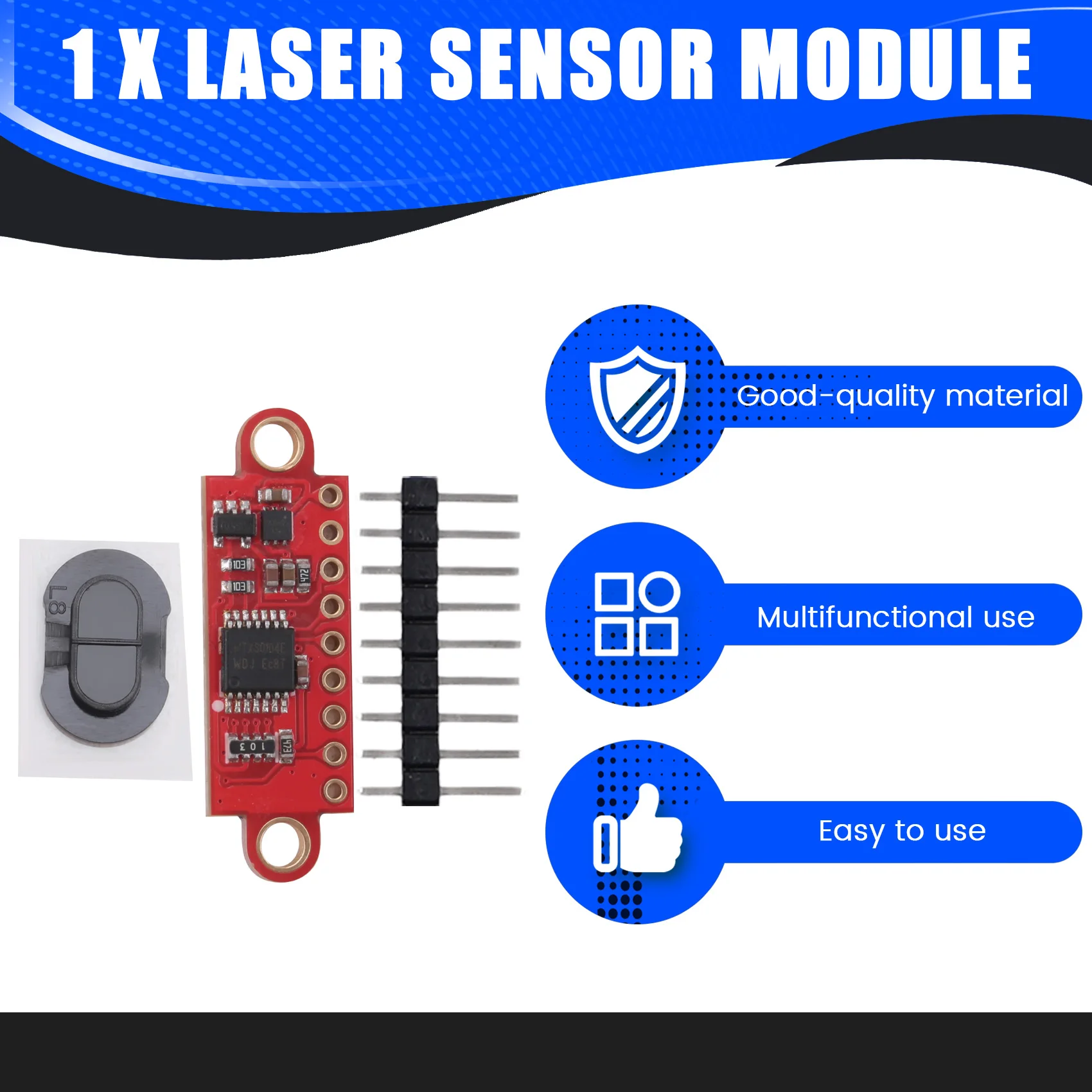 FFYY-VL53L8CX Low Power Module 8X8 Multi-Zone Time Sensor Module Flight Tof Laser Ranging Sensor
