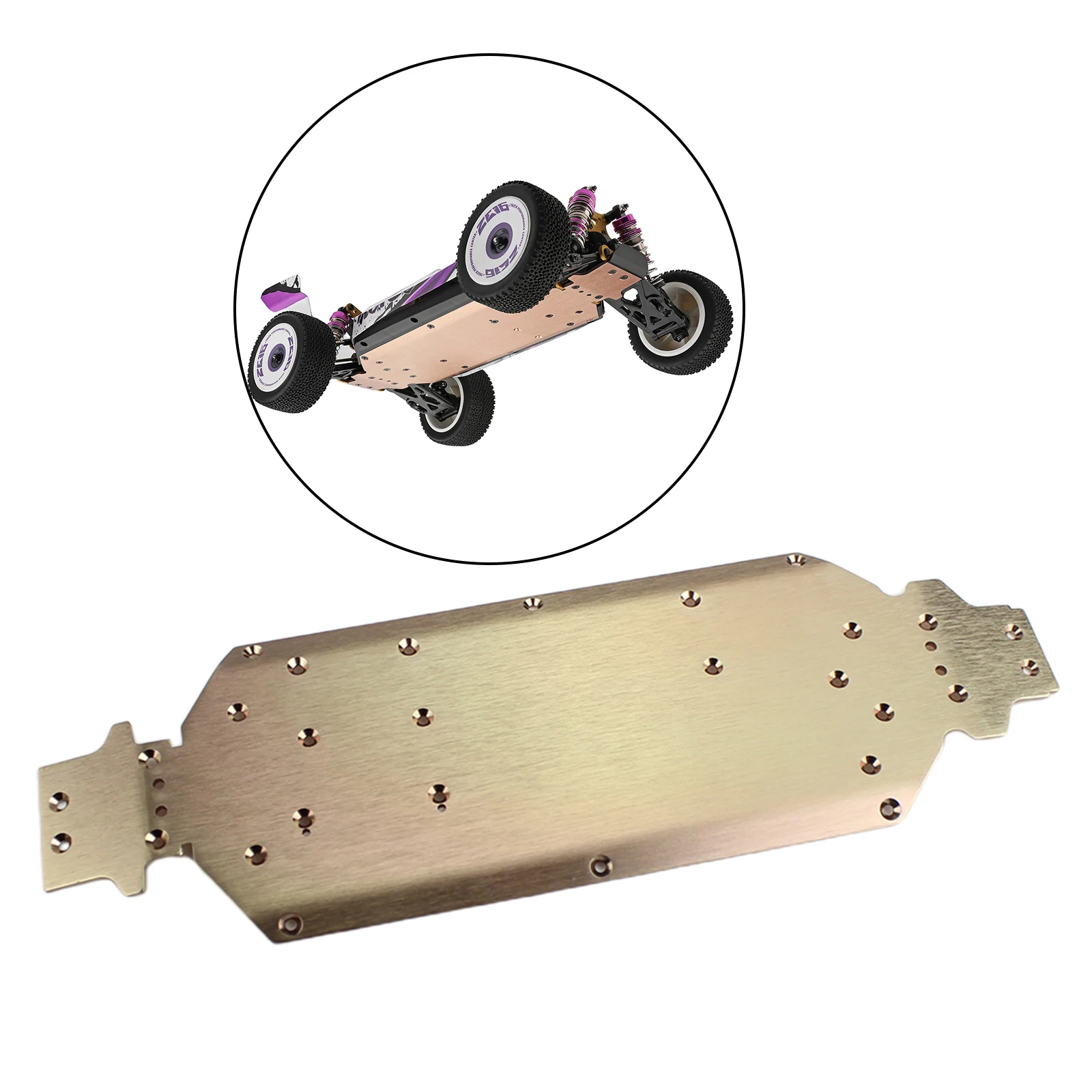 Metall-RC 124019 -1823 Chassis passend für WLtoys 124018 124019   1:12 RC Driftauto