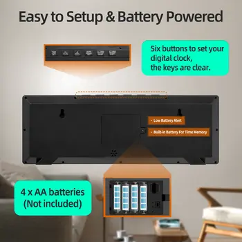 8 最佳銷售 酷炫的掛鐘 - №5