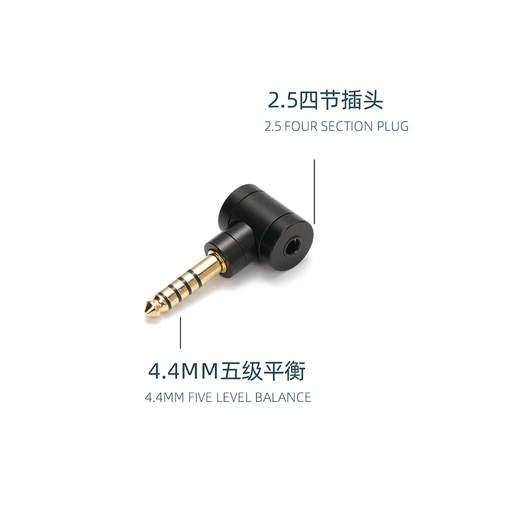 Plug adapter 3.5 to 4.4 2.5 to 4.4 4.4 to 2.5 4.4 to 3.5 3.5 to 2.5mm 2.5 to 3.5 Lossless sound quality