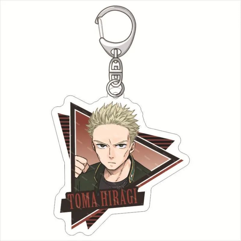 قواطع الرياح Sugishita Kyoutarou شخصية الإبداعية سلسلة مفاتيح مصنوعة من الأكريليك طالب المدرسية رائعة مكافحة خسر مشبك معلق #3