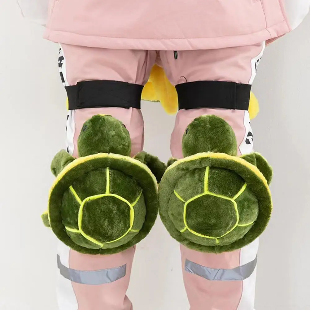 التزلج حماية الورك والركبة مكافحة سقوط السلاحف بعقب منصات الكرتون منصات الركبة للبالغين الأطفال الشتاء في الهواء الطلق على الجليد المعدات