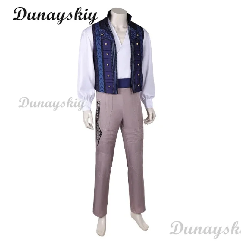 

COSda@Wicked Prince Fiyero Cosplay Costume Disguise for Adult Men Clothes Shirts Vest Pants Outfits Halloween Carnival Party Sui
