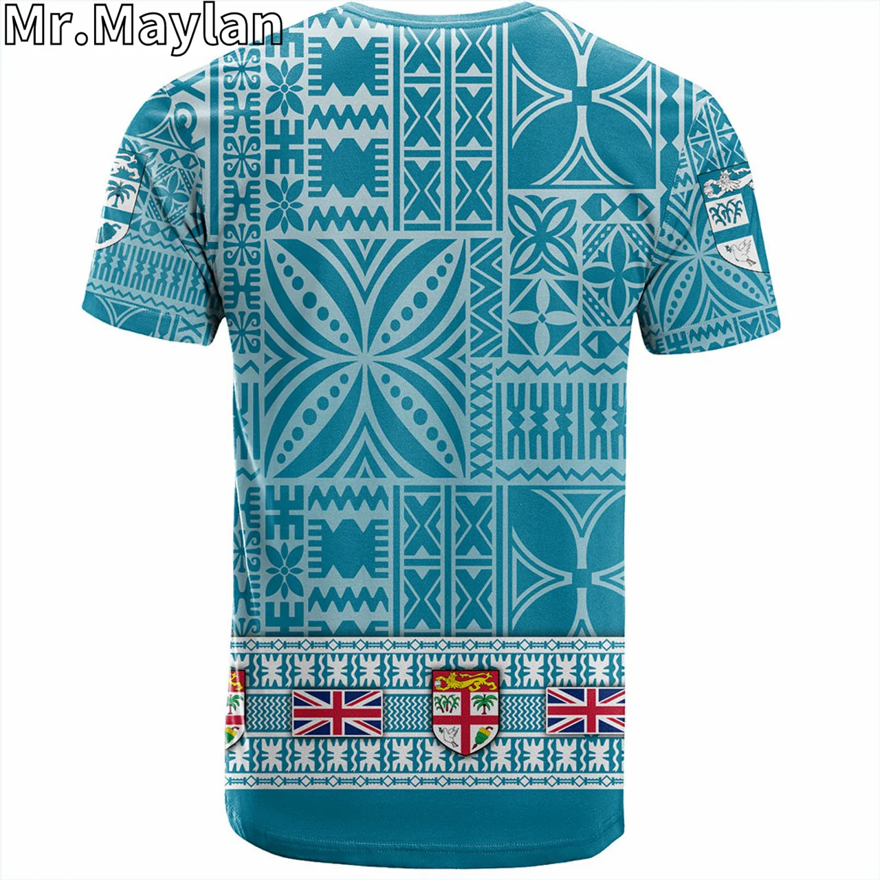 Personalised 3D Print Fiji Polynesian Hawaii T-Shirt Classic Bula Flag Tribal Tattoo Tshirt Men Women Streetwear Unisex Tee Tops