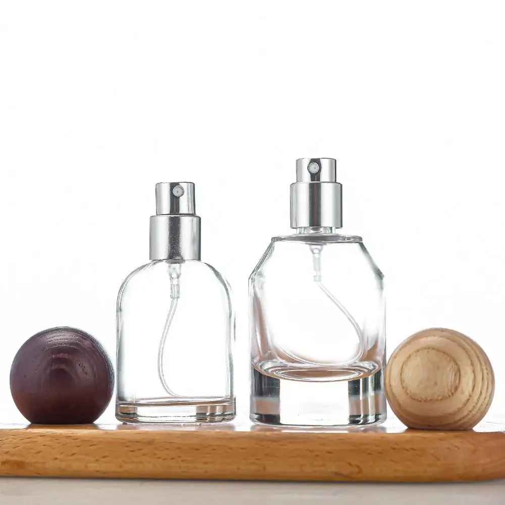 Glass Atomizer Travel Empty Portable Sample Vial Cosmetic Container  Spray Bottle Liquid Sprayer  Press Bottl