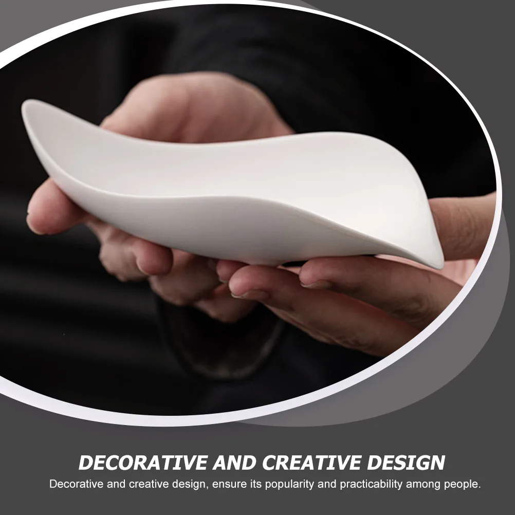 

Ceramic Tea Scoop Set Household Multifunction Smooth Edge Portable Nonstick Loose Leaf Dispenser Teaspoon Holder