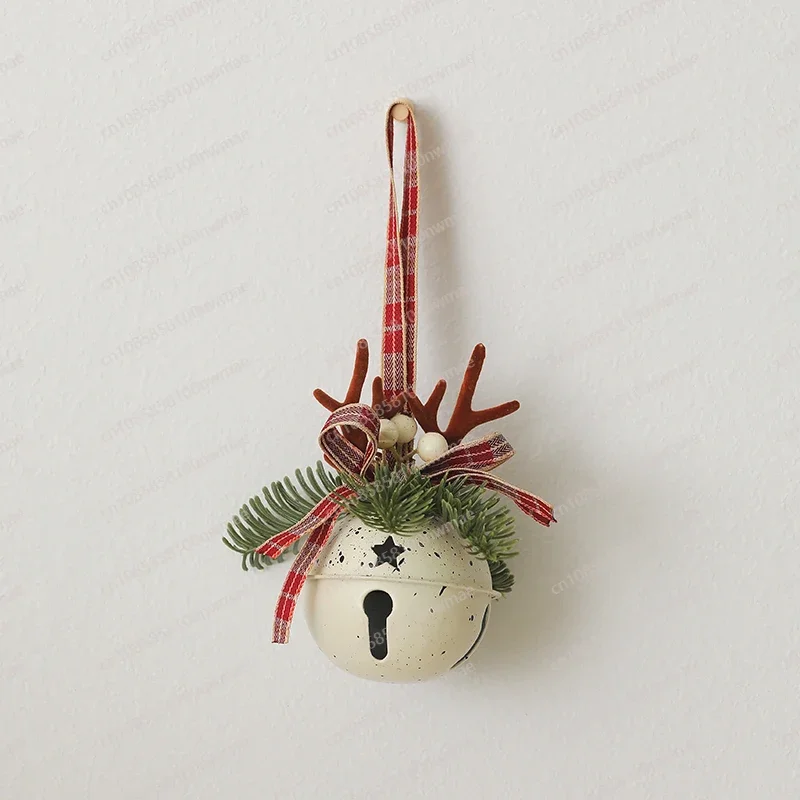 Christmas decoration wreath scene arrangement Christmas tree decoration Christmas pendant door hanging 2025 new car hanging