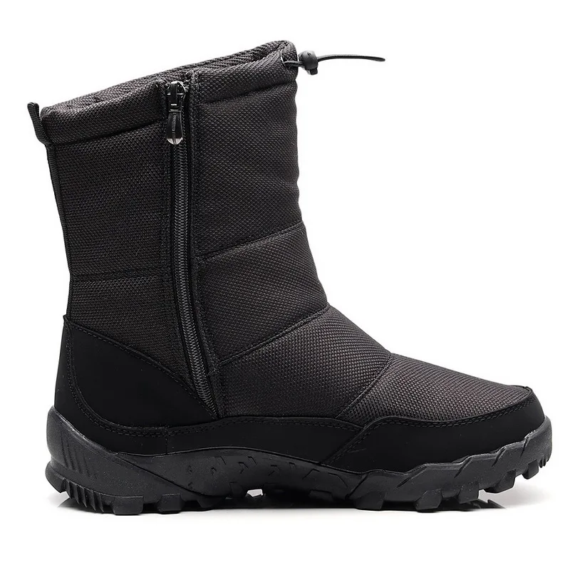 Xiaomi Snow boots Men Hiking Shoes Waterproof Winter Boots with Fur Winter Shoes Non-slip Outdoor Men Boots Size 40-46