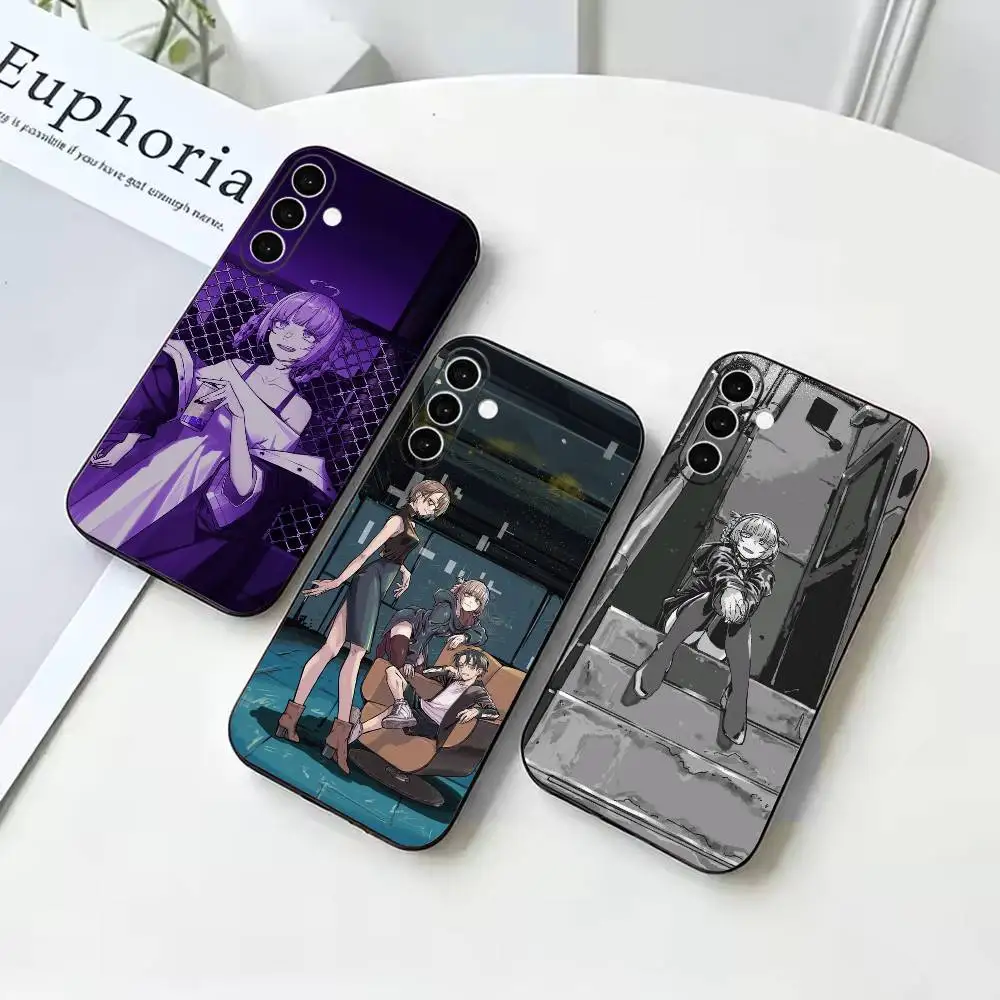 Anime C-Call of the Night  Black Soft Silicone Phone Case For Samsung Galaxy A73 72 71 70 53 52 51