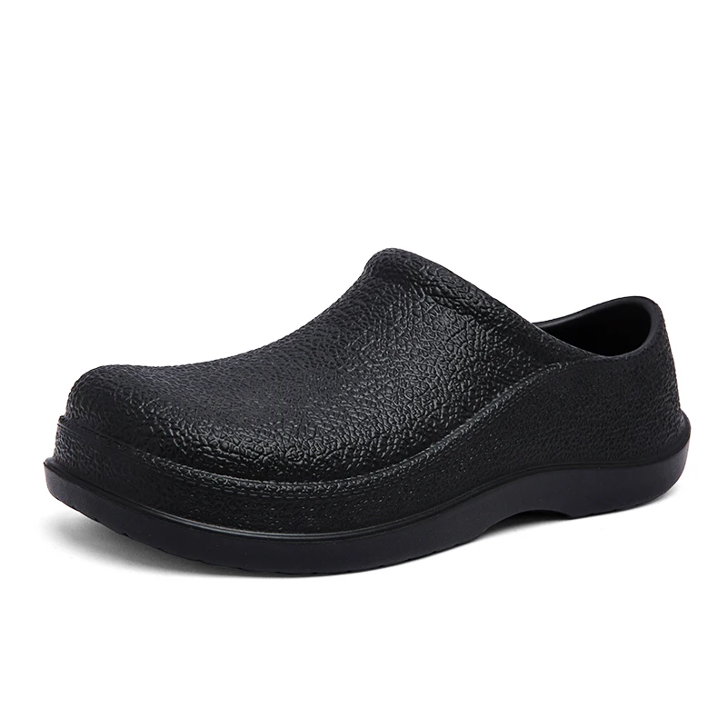 Size 47 Men Chef Shoes Man Beach Slippers Water Proof Oil Proof Kitchen Shoes Non Slip Garden Clogs Hotel Work Shoe EVA Sandal
