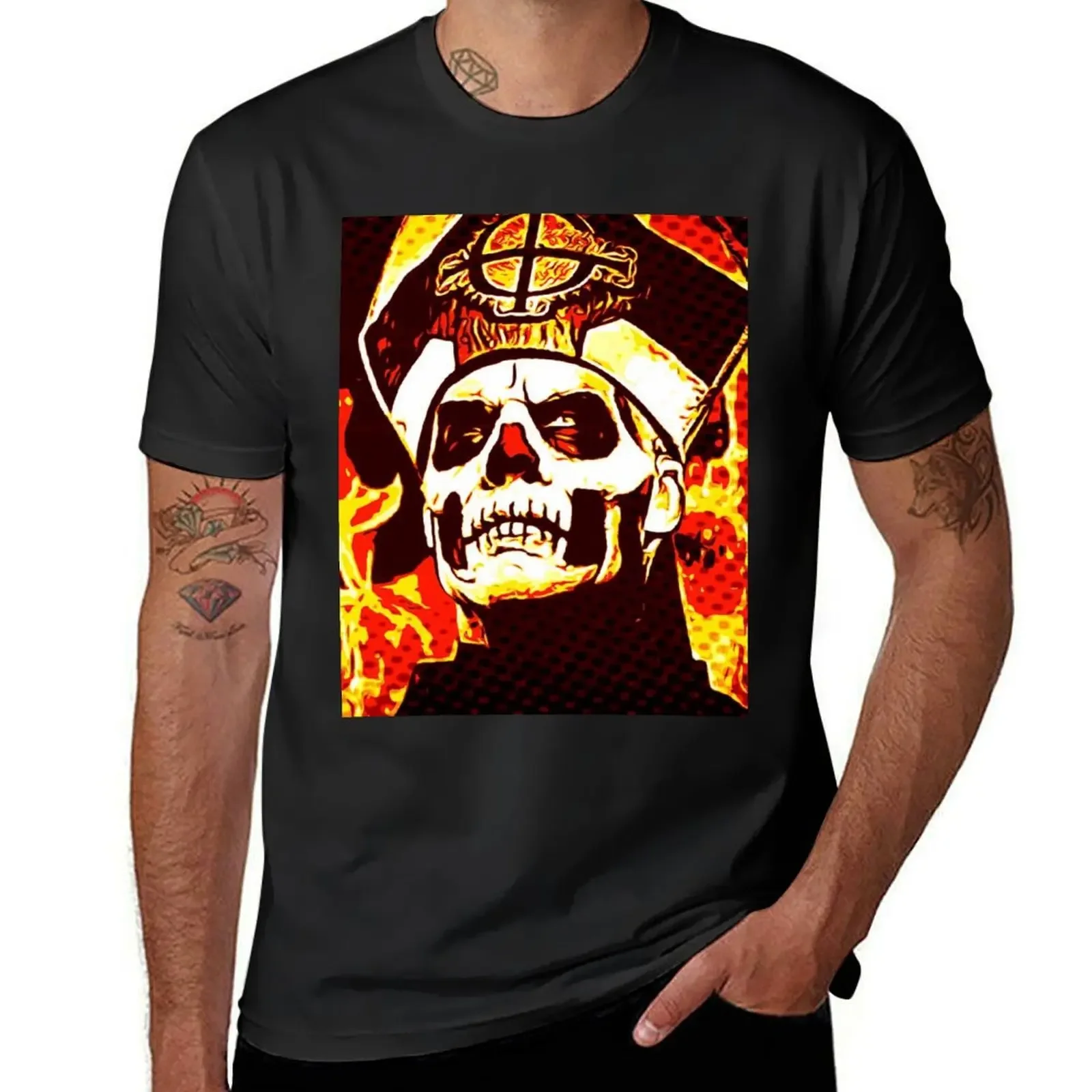 

GHOST PAPA EMERITUS II welcome year zero design T-Shirt customizeds quick drying cheap stuff mens clothing