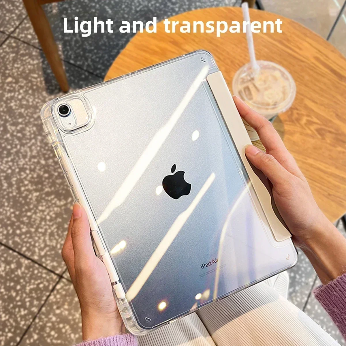 Con estuche para lápices para iPad Pro 11 10. a generación iPad 10,2 8 a 9 a generación funda para iPad Air5 4 10,9 Pro 12,9 13 2022