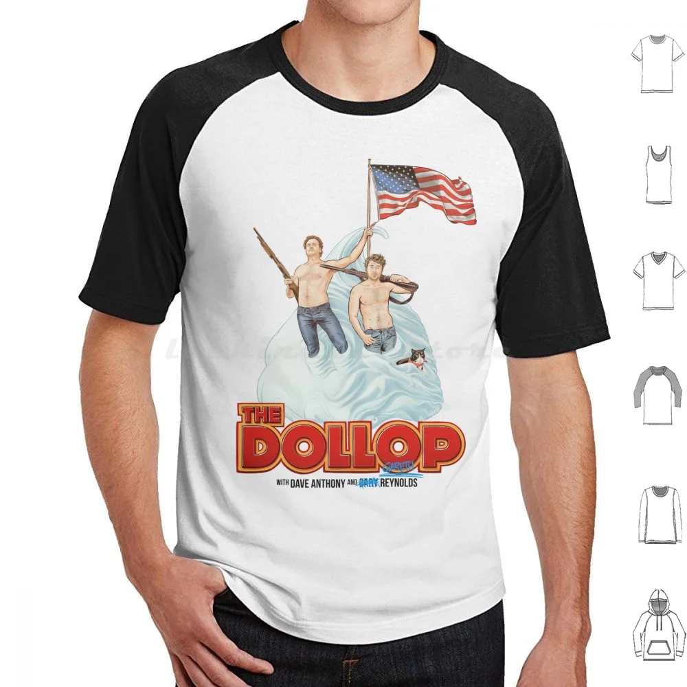 Dollop-The Historians T Shirt Cotton Men Women DIY Print Dollop Dave Anthony Gareth Reynolds José James Fosdike