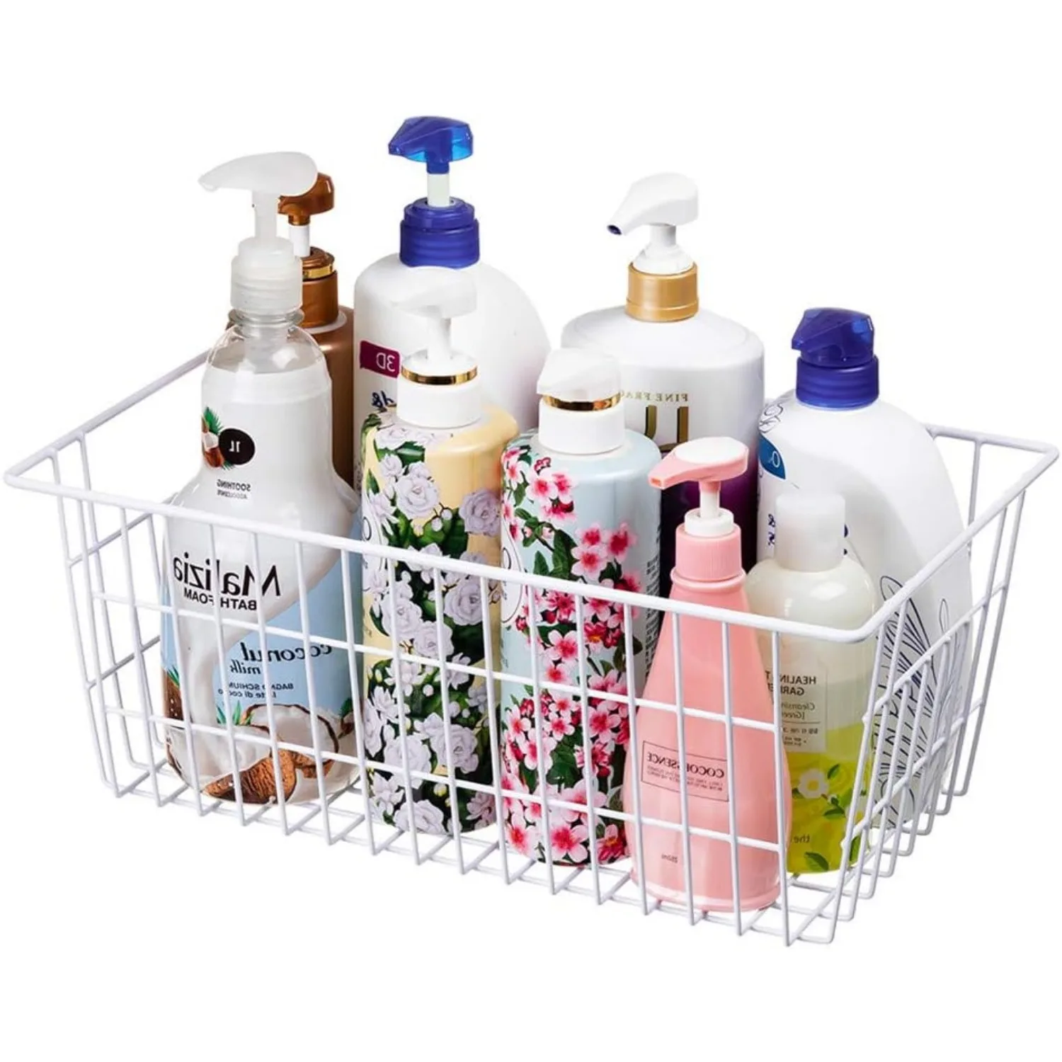 Storage Baskets Organizer Storage Bins Large Organizer Bins for Kitchen Organization Storage-Set of 8