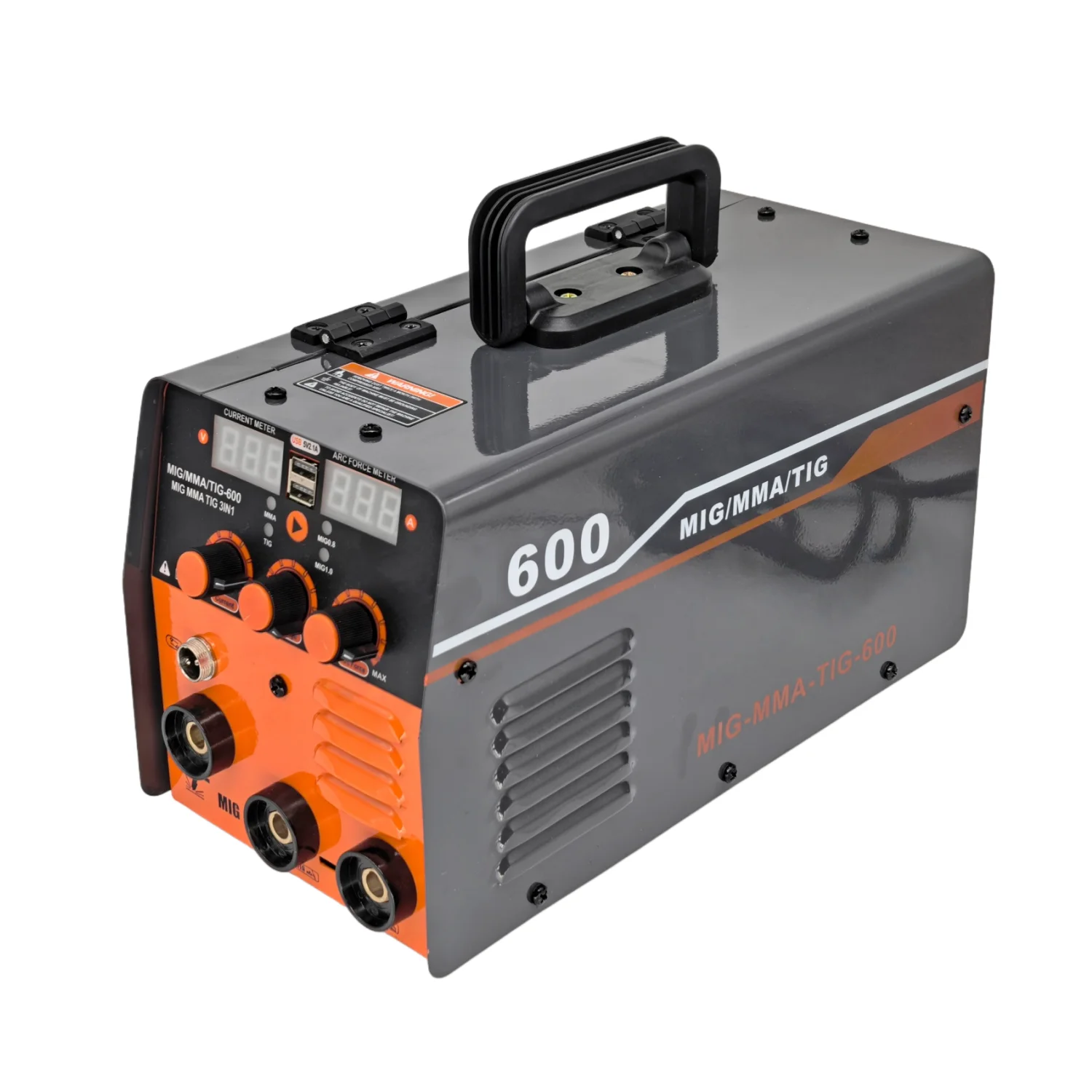 Guaranteed Quality MIG-600 Inverter Welder Gasless MIG 110V 220V 3-in-1 MMA MIG TIG Lift Welding Machine No Gas Welder