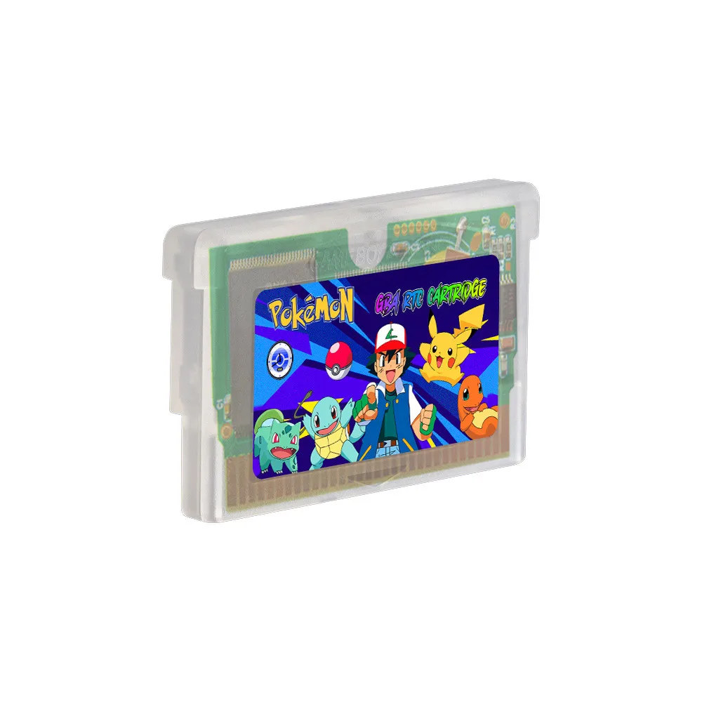 GBA RTC nowy Pokemon dedykowany zegar gra karciana 32M pamięci + 1M karta pamięci Flash Flash