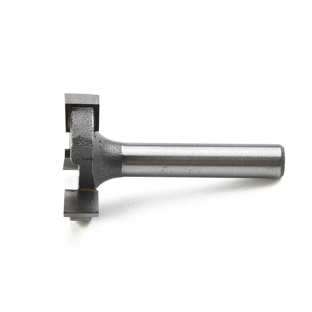 Silver Router Bit Spoilboard Supply Surfacing Milling cutter Rotary Tools Woodworking 1/4 Inch Shank 1pc Chisel
