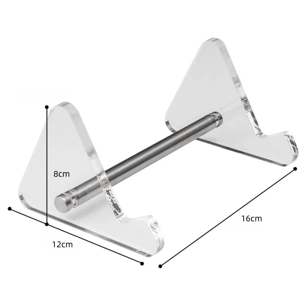 Espositore per tastiera stabile acrilico trasparente monostrato per Computer supporto per tastiera meccanica supporto per PC da gioco