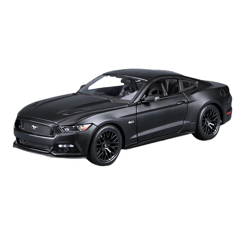 Maisto 1:18 2015 Ford Mustang Gt Sports Car Diecast Model Edition Alloy Luxury Vehicle Toys Collection Decoration Children Gift