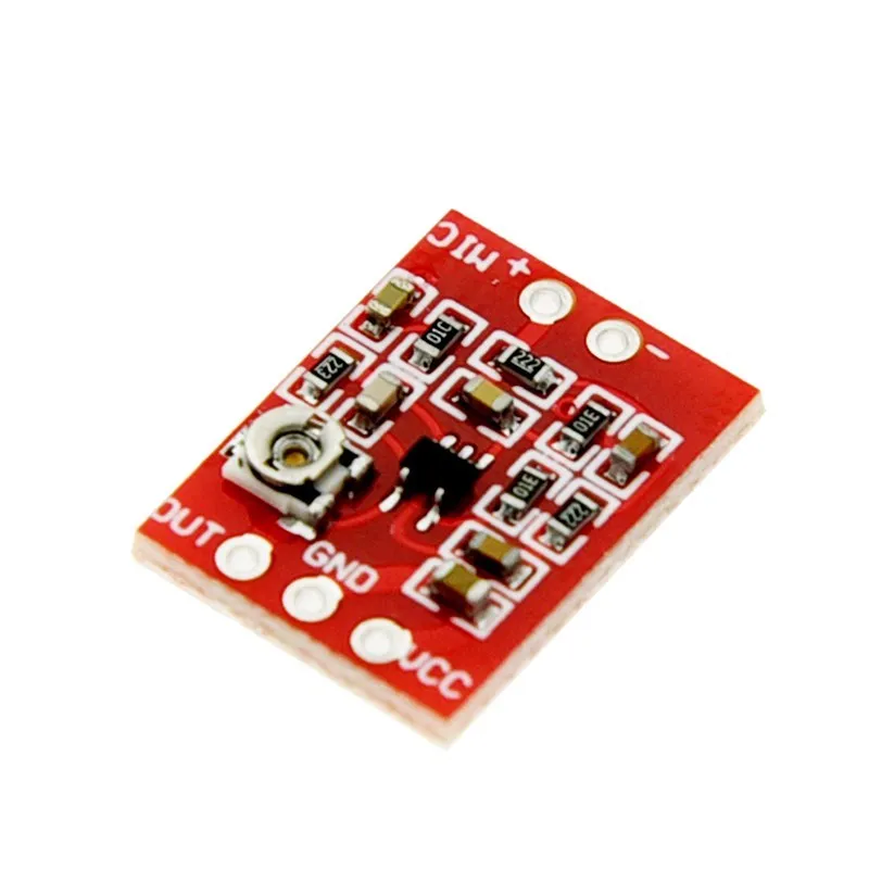 MAX4466 Electret Microphone Amplifier Board Microphone Module Gain Adjustable Pickup Front Stage