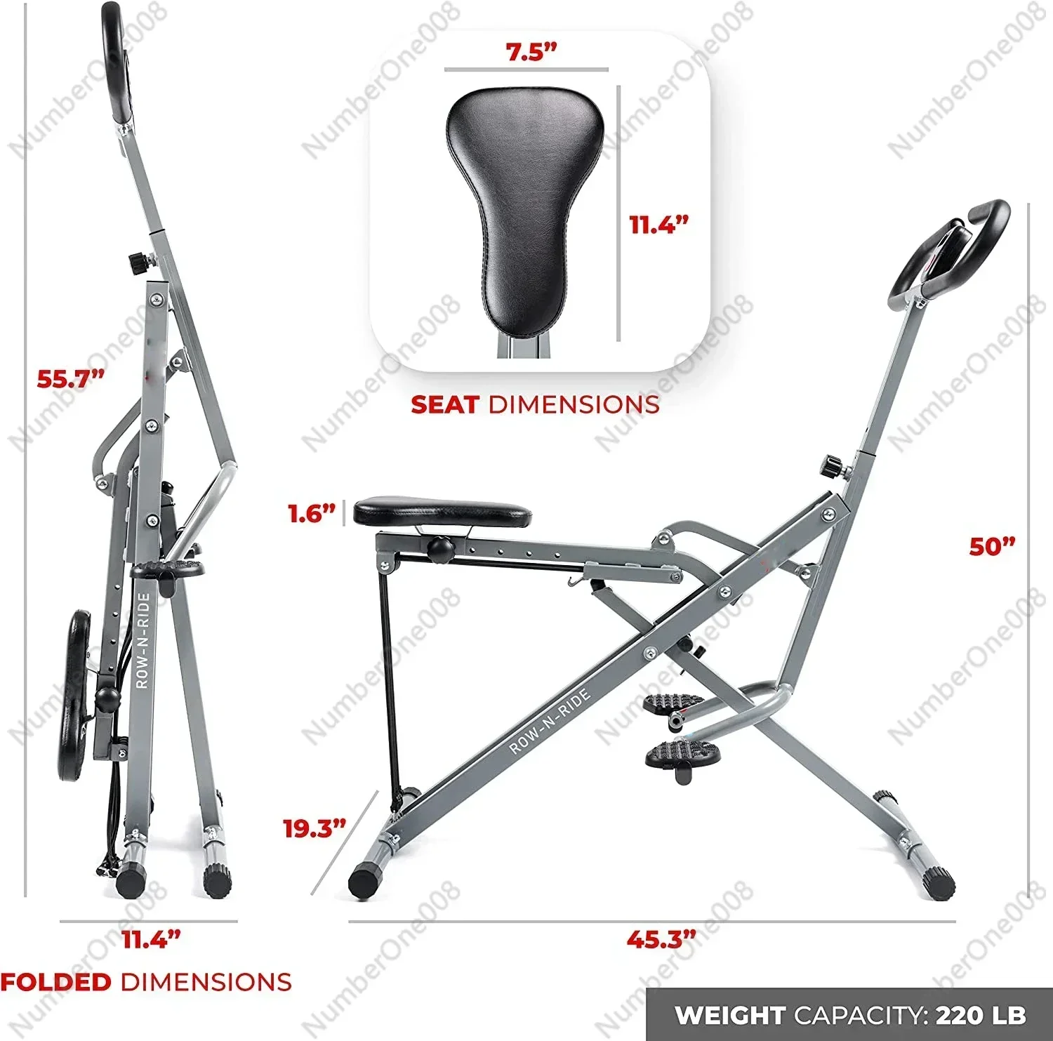 Horse Riding Equipment Squat Aid Trainer Health & Fitness Cardio Training Indoor Fitness Equipment