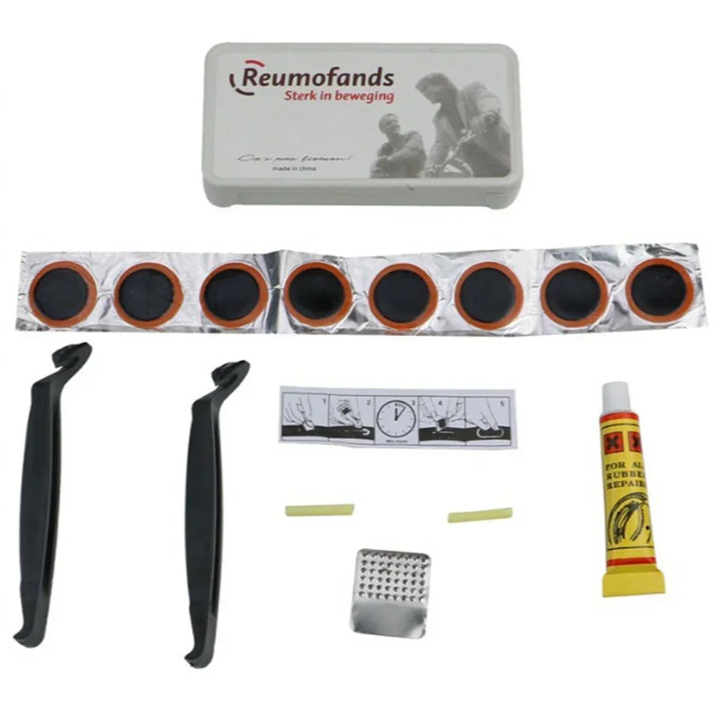Tire Films Tube Of Glue Detailed Manual Grinding Film Bike Repair Kit Inner Tubes Compatible Convenient Cycling