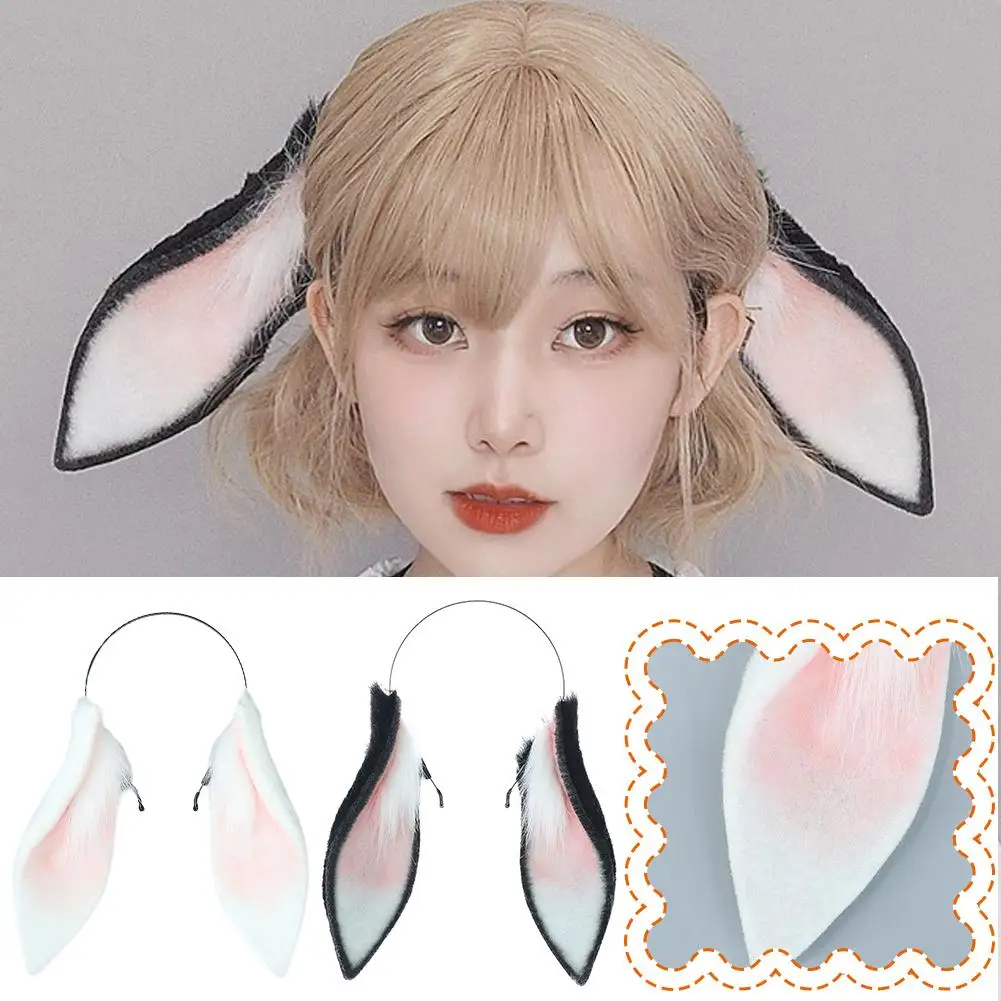 

Women/Girls Cosplay Bunny Ears Rabbit Headband Animal Ears Furry Party Ears Accessories Bunny Headband Rabbit N1A1