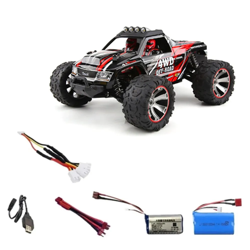 

WLtoys 144018A RC Car Battery 7.4V 1500mAh / 3000mAh T-plug 3in1 Cable WLtoys 144018 Battery