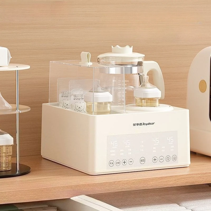 Constant Temperature Kettle 3-in-1 Baby Feeding Station: Bottle Sterilization, Milk Mixing & Warming