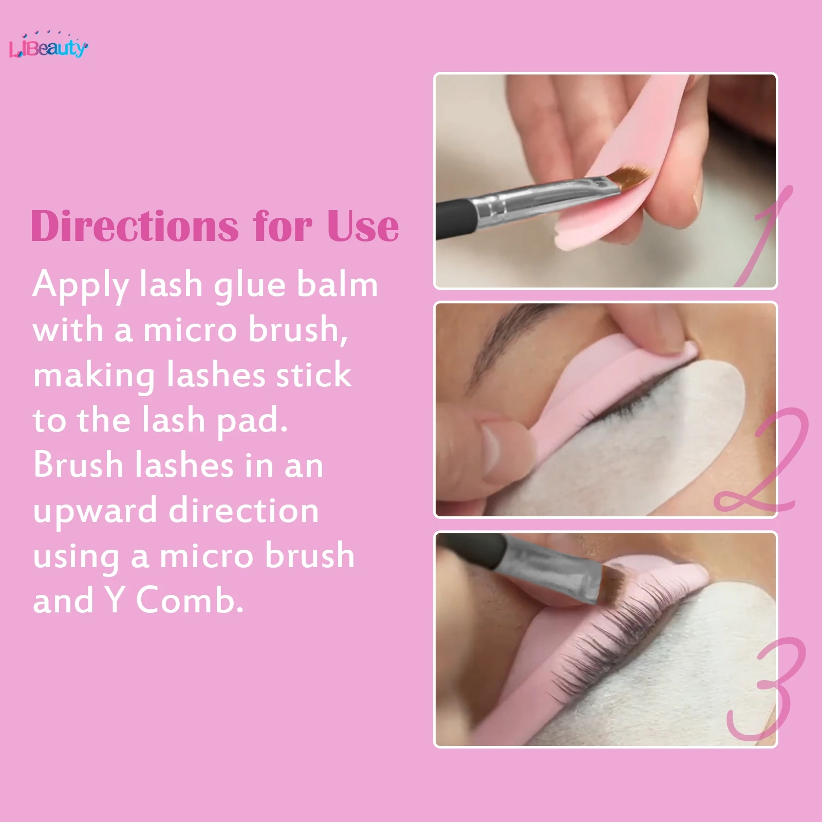 Libeauty 10g Lami Lash Lift Glue Balm Super Stickey Eyelash Lifting Glue Lash Lifting Adhesive Eyelash Lamination Glue Make Tool