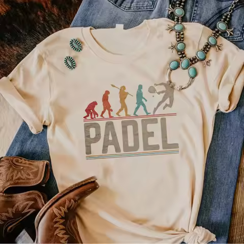Padel t-shirts women funny t shirt female harajuku clothes