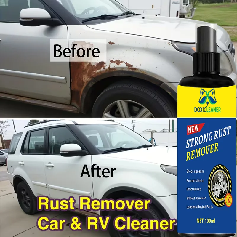 Multi-Functional Rust Remover Spray - Easy Application for Rust And Oxidation Removal on Multiple Surfaces No Power Needed for P