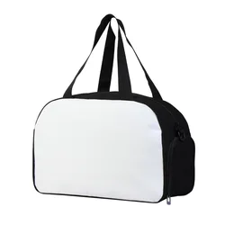 Bolso de baile de diseño personalizado, bolsa de lona con sublimación en blanco, Impresión de fotos, bolso de viaje, andador con impresión de logotipo de sublimación